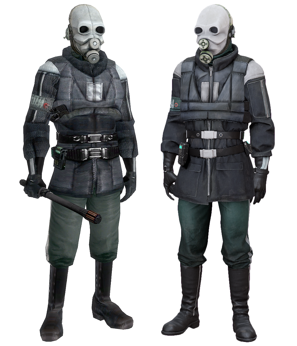 Civil Protection from Half-Life 2 (2004) and Half-Life: Alyx (2020)