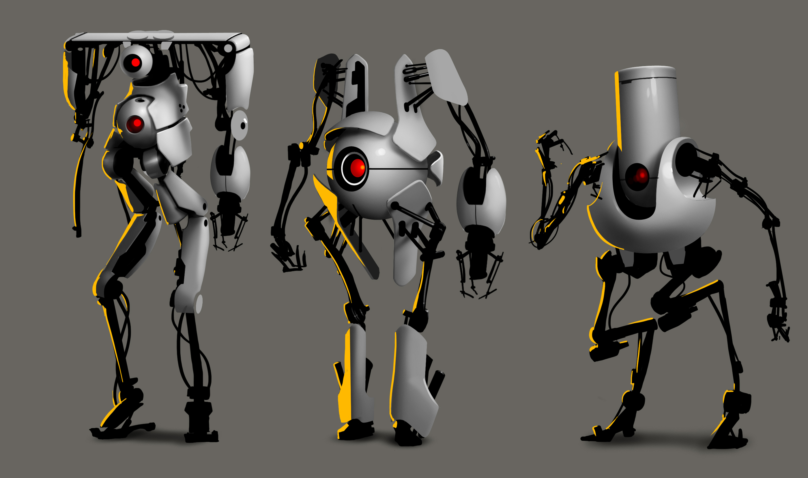 Portal 2 кастомизация роботов фото 1